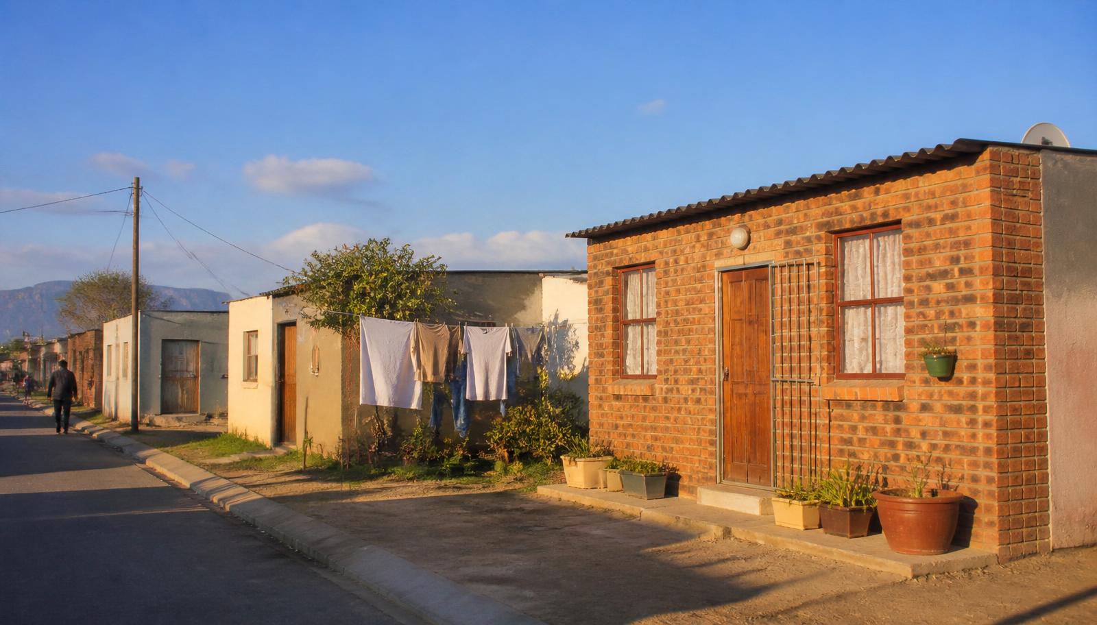 Township street with backrooms available to rent